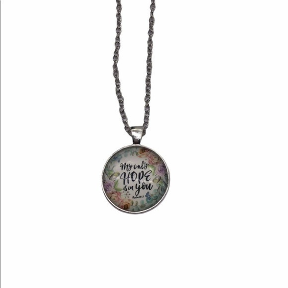 My Only Hope is in You Necklace Pendant - Picture 1 of 7